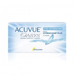 ACUVUE OASYS FOR ASTIGMATISM WITH HYDRACLEAR PLUS (6 шт)